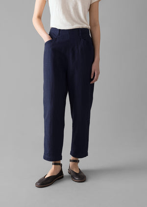 Alix Indigo Twill Pants | Indigo