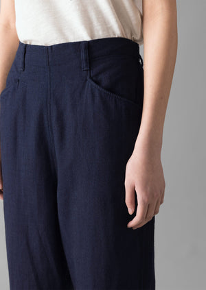 Alix Indigo Twill Pants | Indigo