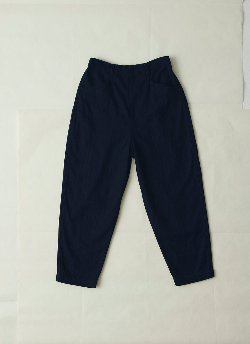 Alix Indigo Twill Pants | Indigo