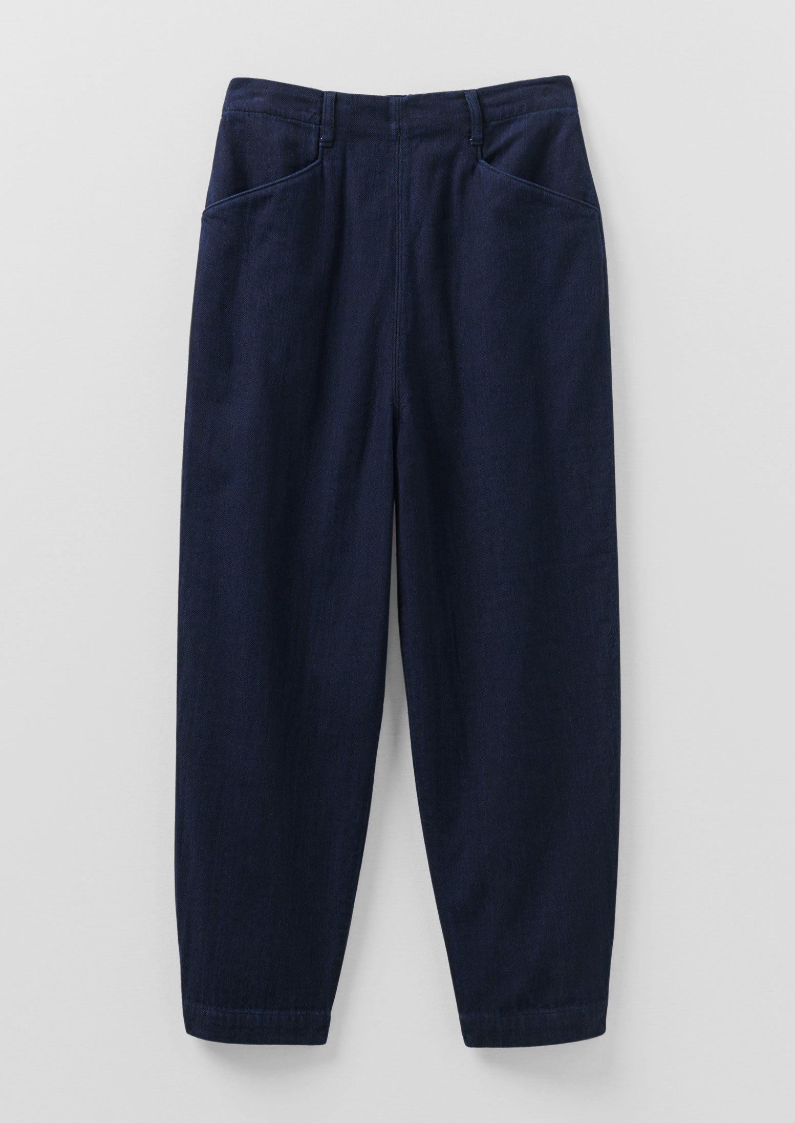 【TODAYFUL】Half Twill Pants36 インディゴ Alix Indigo Twill Pants | Indigo | TOAST