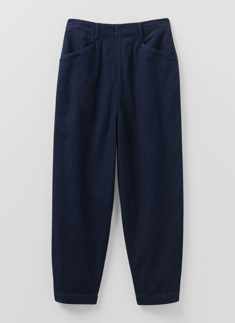 Alix Indigo Twill Pants | Indigo