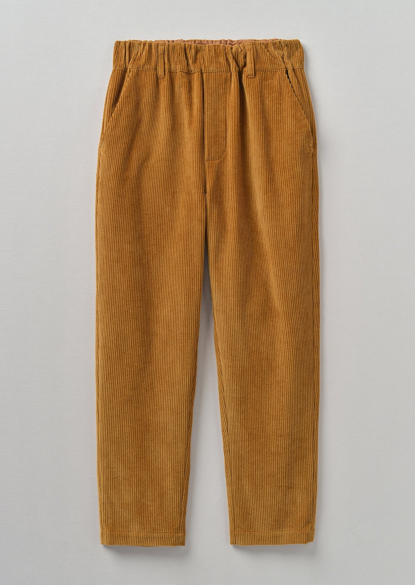 Gabi Organic Cord Pull On Pants | Toffee