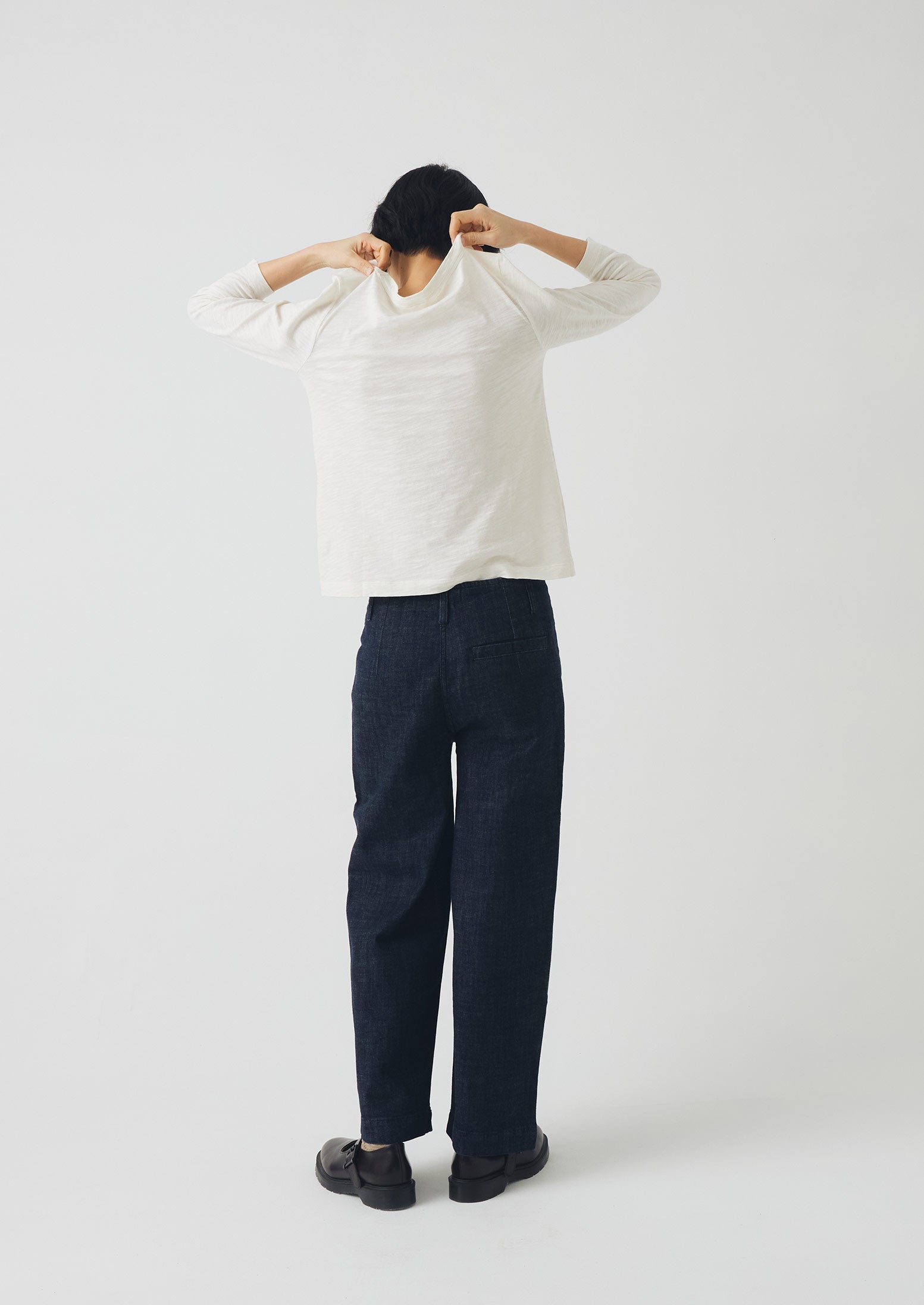 Indigo Denim Workwear Pants | Indigo | TOAST