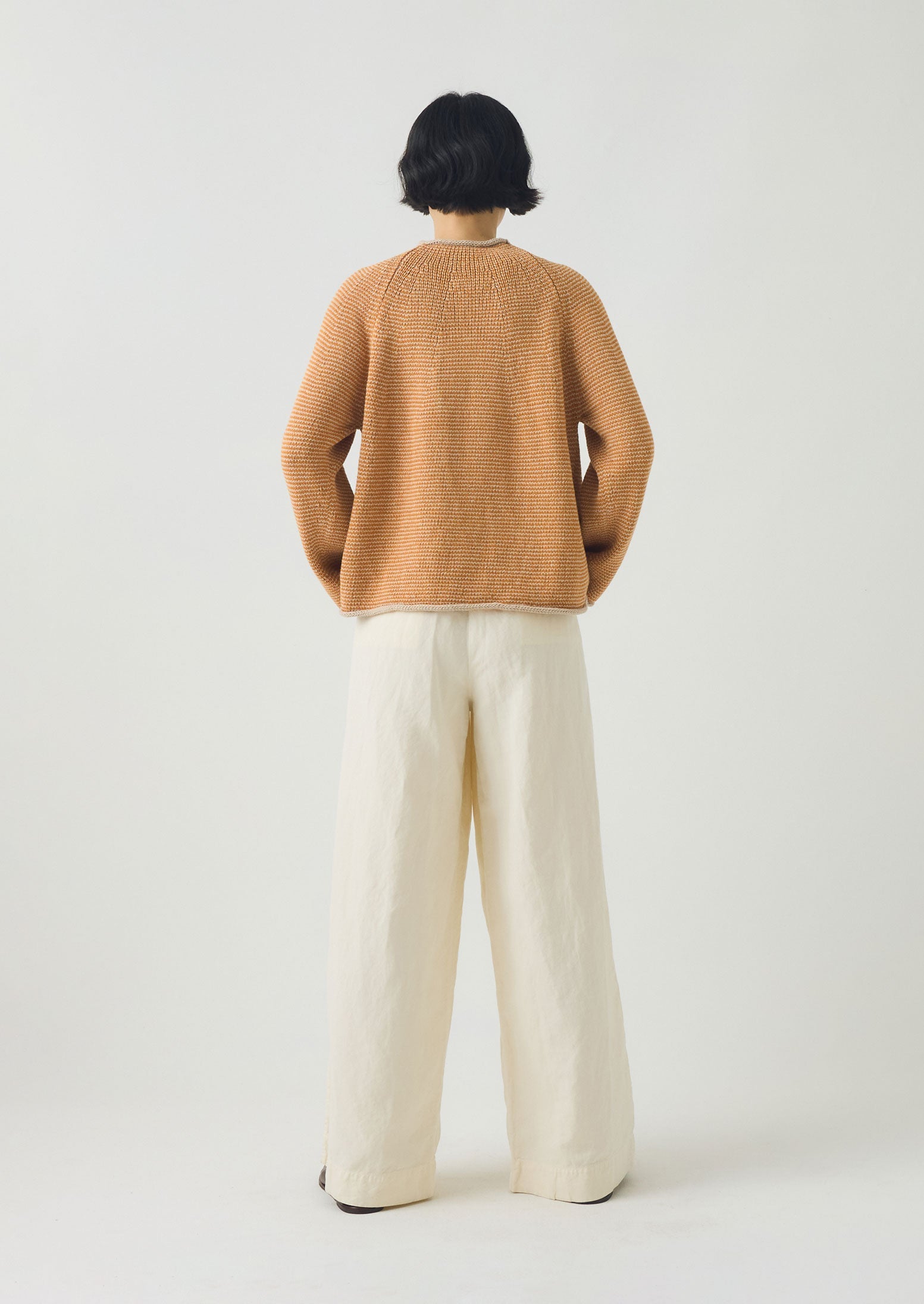 Corinne Cotton Linen Wide Leg Pants | Parchment | TOAST