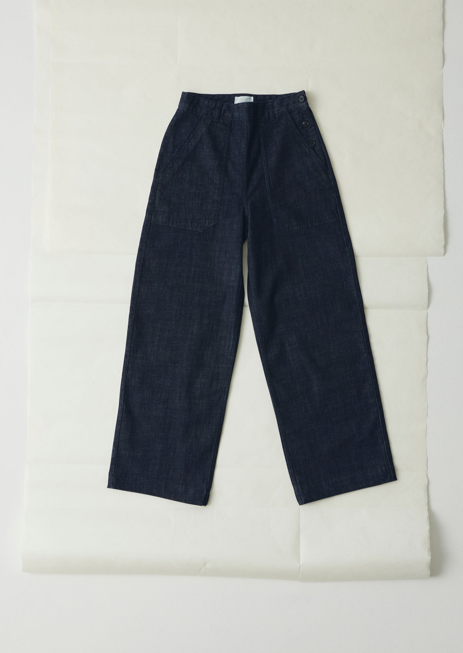 Annie Denim Full Length Jeans | Indigo | TOAST