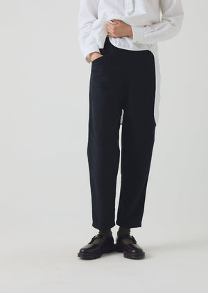 Alix Cotton Linen Pants | Slate Navy | TOAST