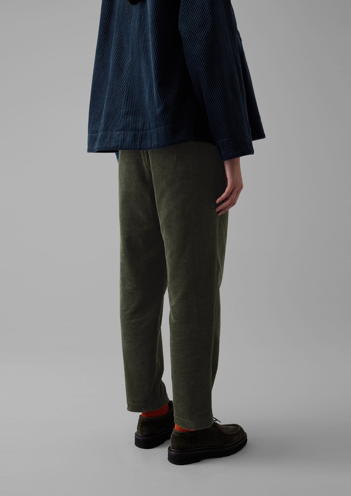 Gabi Organic Cord Pull On Pants | Seaweed