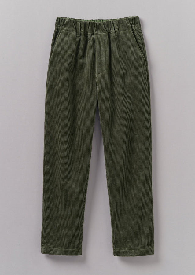 Gabi Organic Cord Pull On Pants | Seaweed