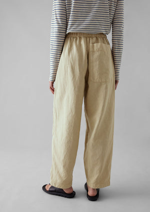 Garment Dyed Cotton Linen Canvas Pants | Fallow