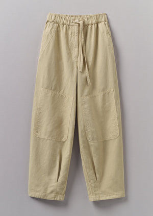 Garment Dyed Cotton Linen Canvas Pants | Fallow