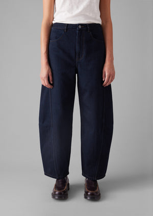 Twisted Seam Japanese Denim Pants | Indigo