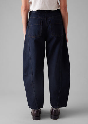 Twisted Seam Japanese Denim Pants | Indigo