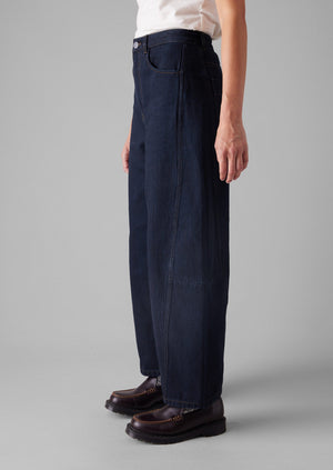 Twisted Seam Japanese Denim Pants | Indigo