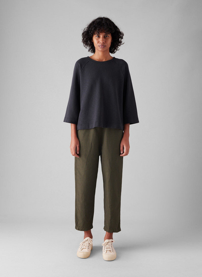 Alix Stripe Cotton Linen Pants | Fawn