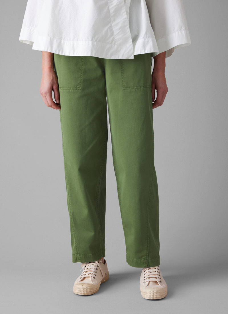 Cotton Twill Pull On Pants | Propagator Green