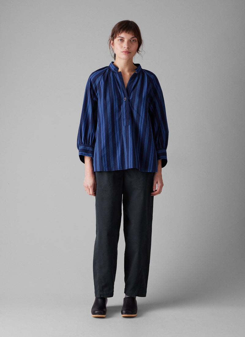 Cotton Twill Pull On Pants | Slate
