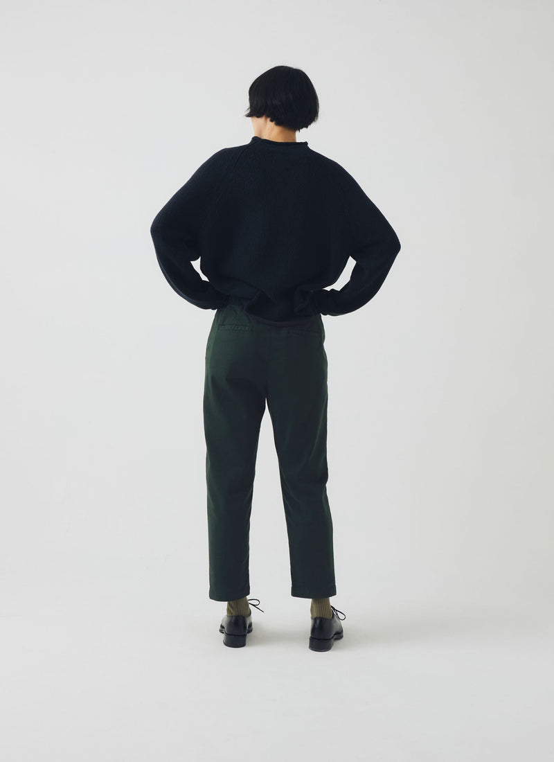 Gabi Cotton Pull On Pants | Pine
