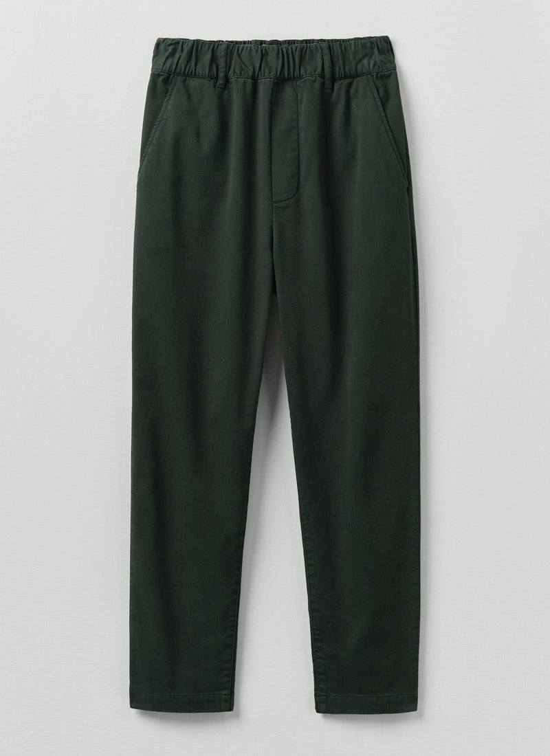 Gabi Cotton Pull On Pants | Pine