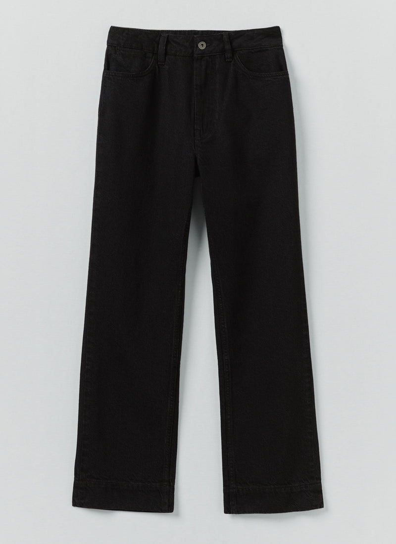 Denim Slim Pants | Carbon Black