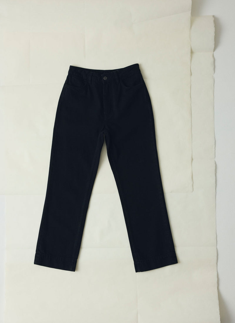 Denim Slim Pants | Carbon Black