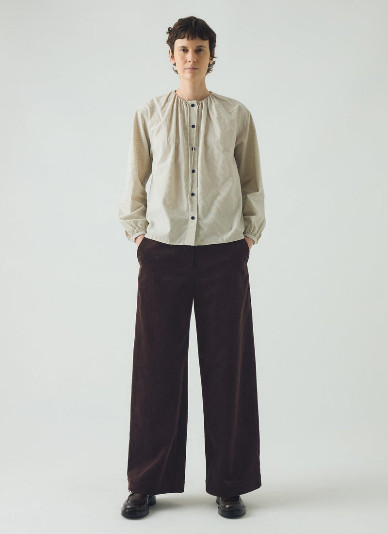 Wide Leg Cord Pants | Java
