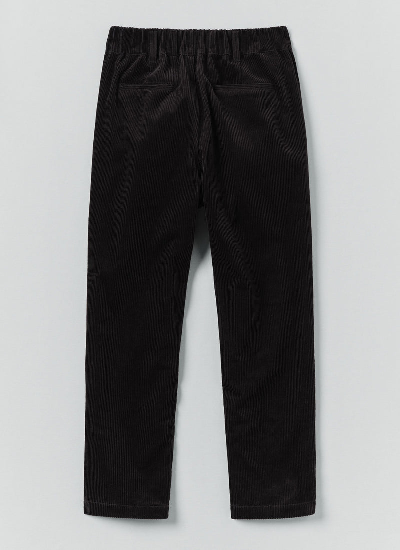 Gabi Organic Cord Pull On Pants | Anthracite