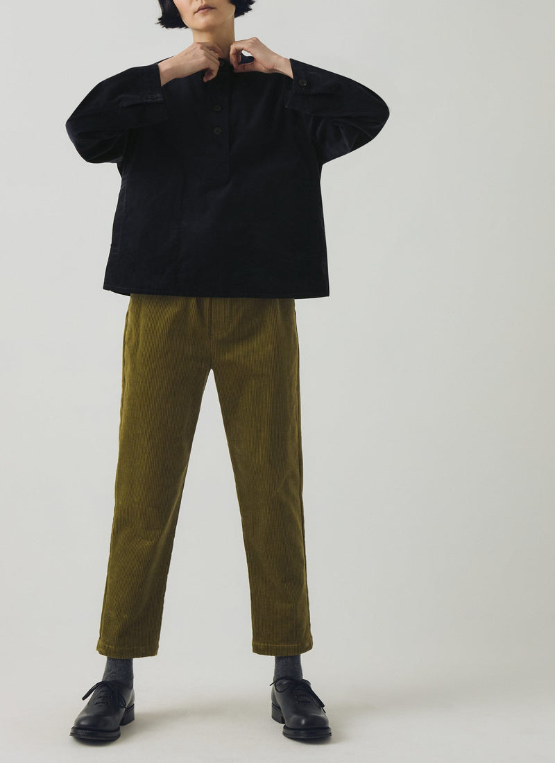 Gabi Cord Pull On Pants | Antique Olive