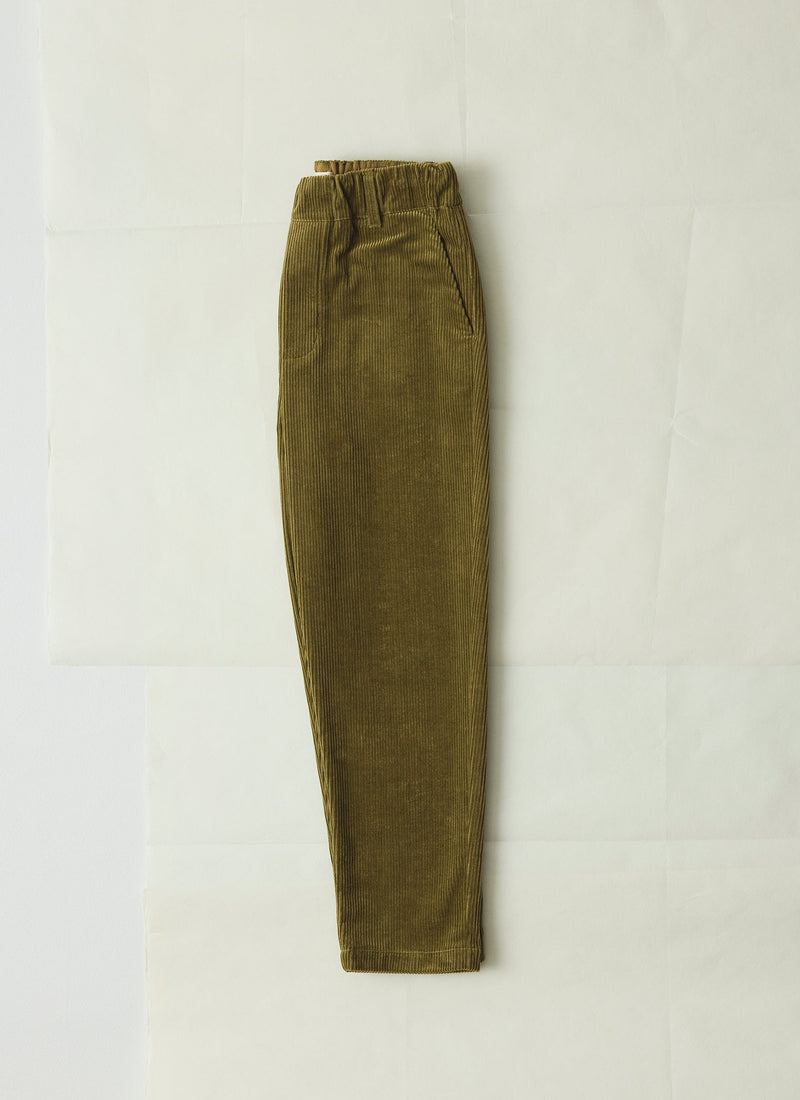 Gabi Cord Pull On Pants | Antique Olive
