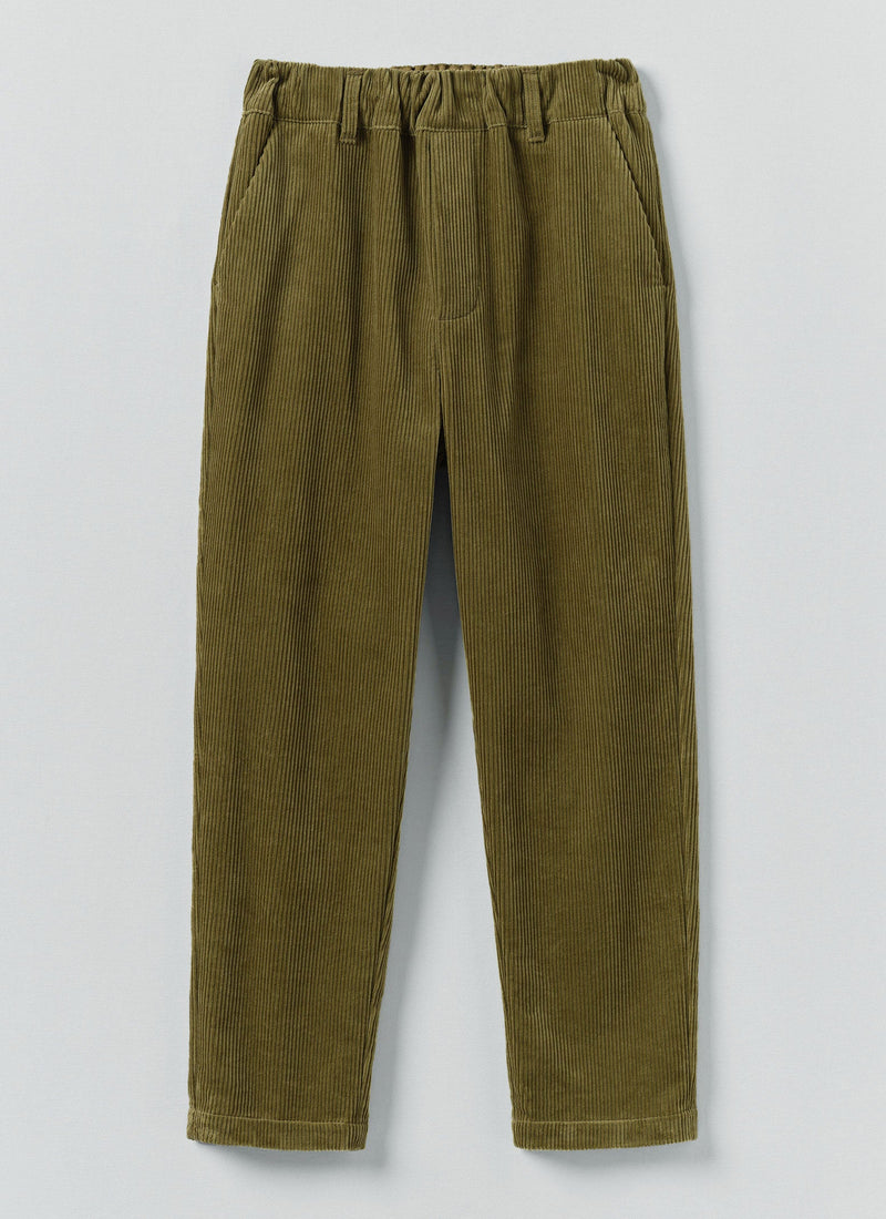 Gabi Cord Pull On Pants | Antique Olive