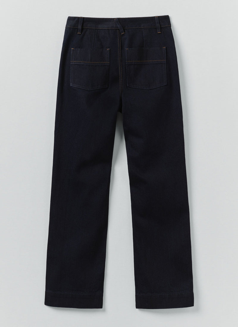 Japanese Denim Slim Pants | Indigo