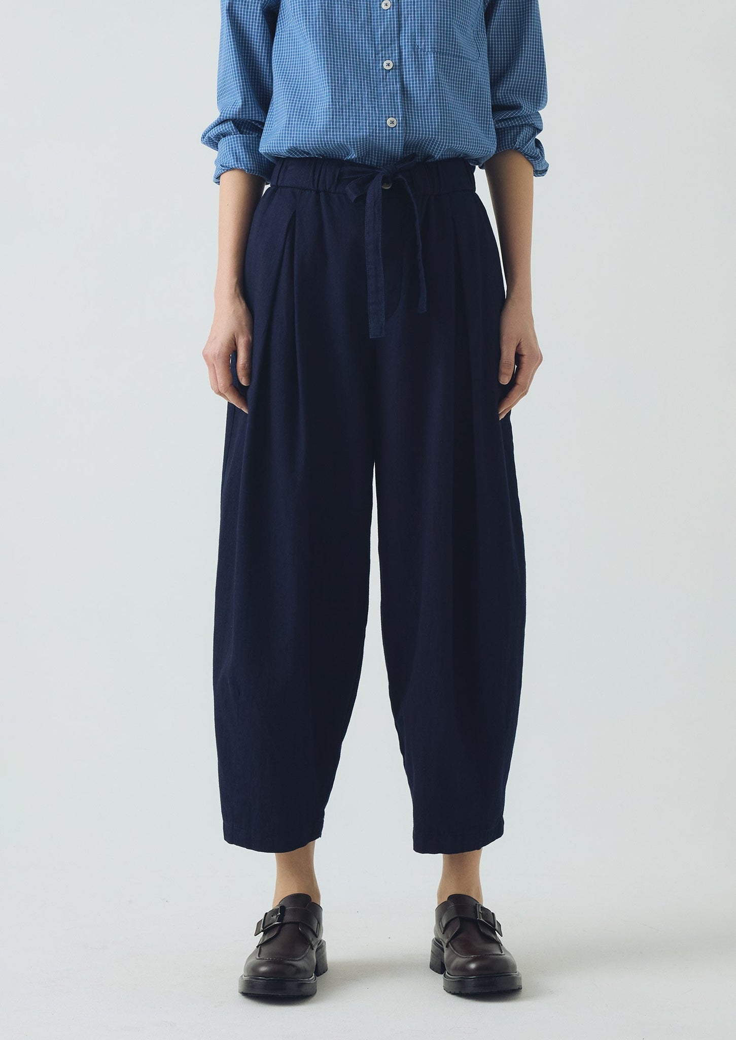 Bronwen Indigo Twill Pants | Indigo