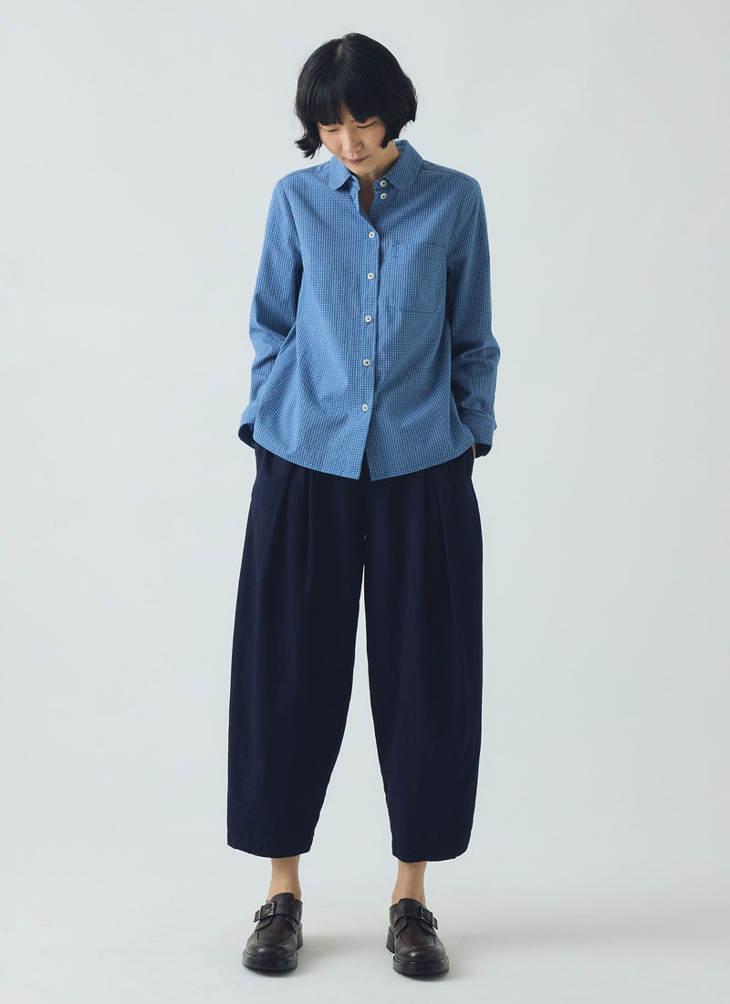 Bronwen Indigo Twill Pants | Indigo