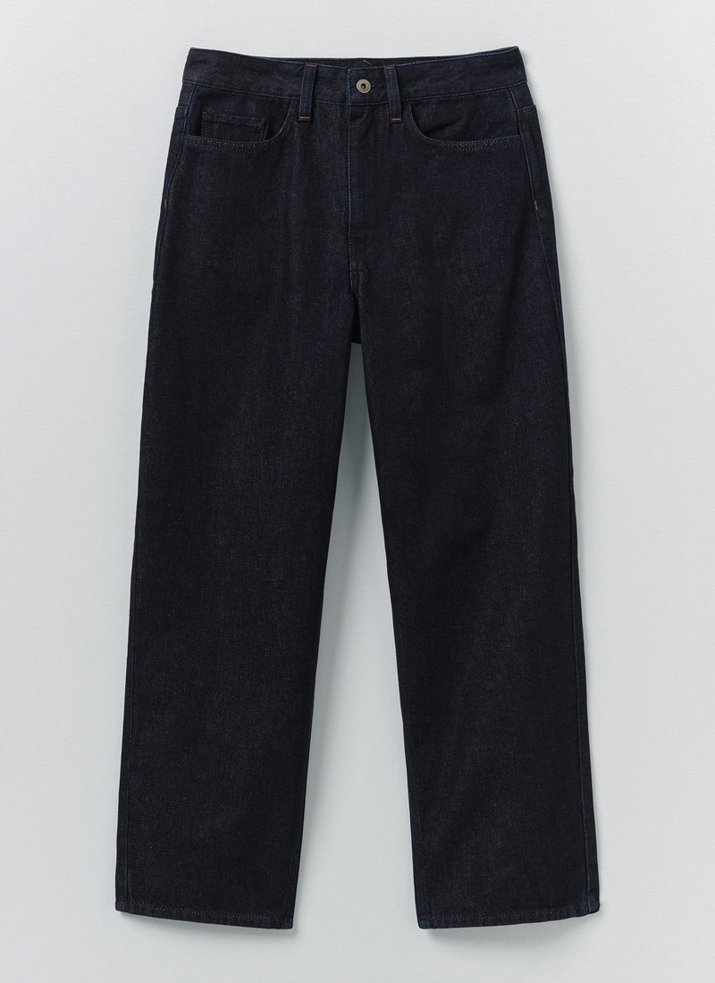 Tapered Indigo Denim Pants | Indigo