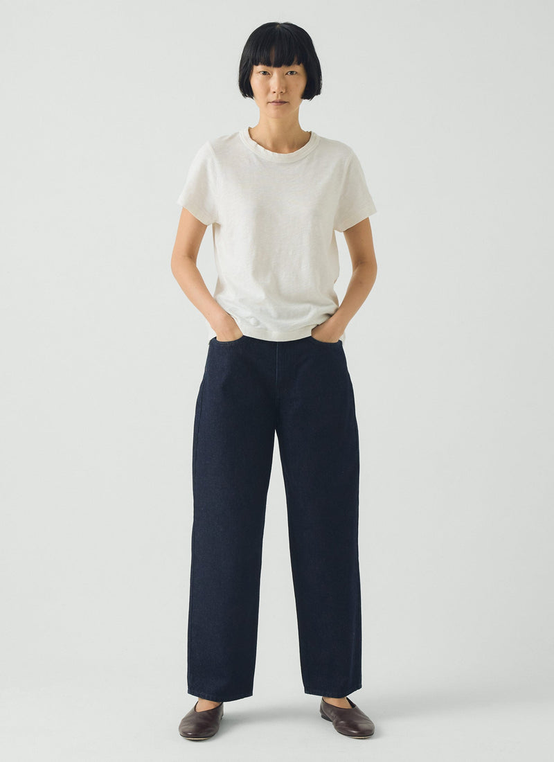Tapered Indigo Denim Pants | Indigo