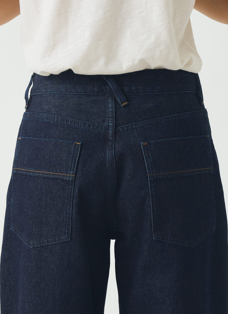 Tapered Indigo Denim Pants | Indigo