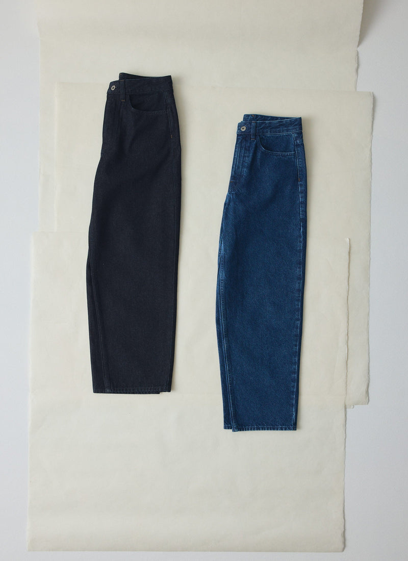 Tapered Indigo Denim Pants | Indigo