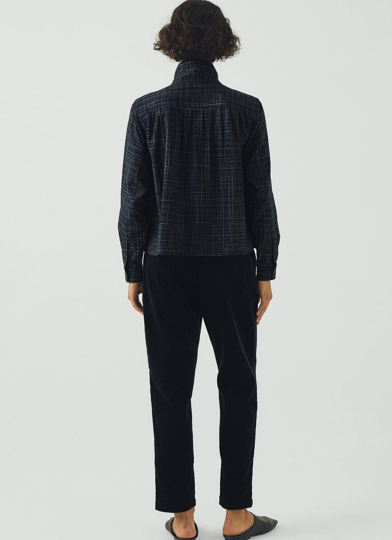 Gabi Cord Pull On Pants | Dark Navy