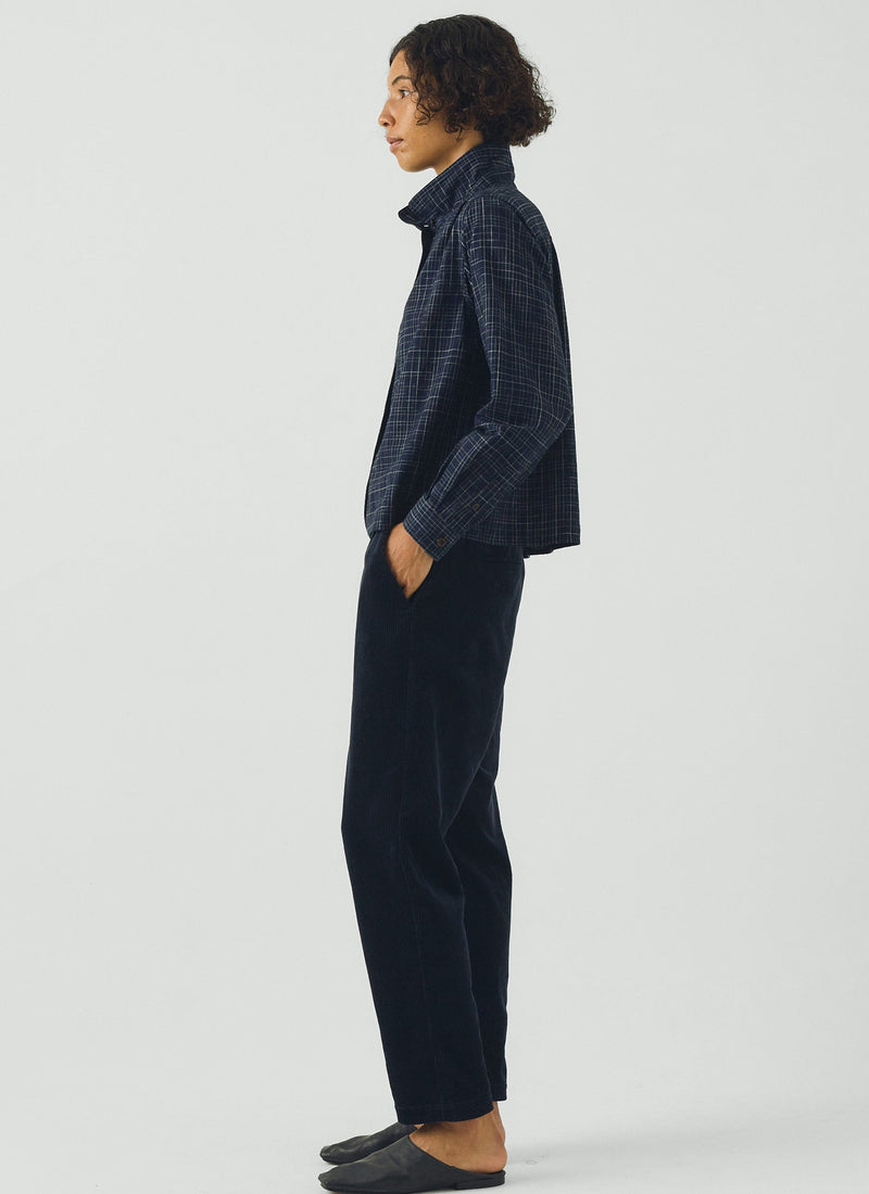 Gabi Cord Pull On Pants | Dark Navy