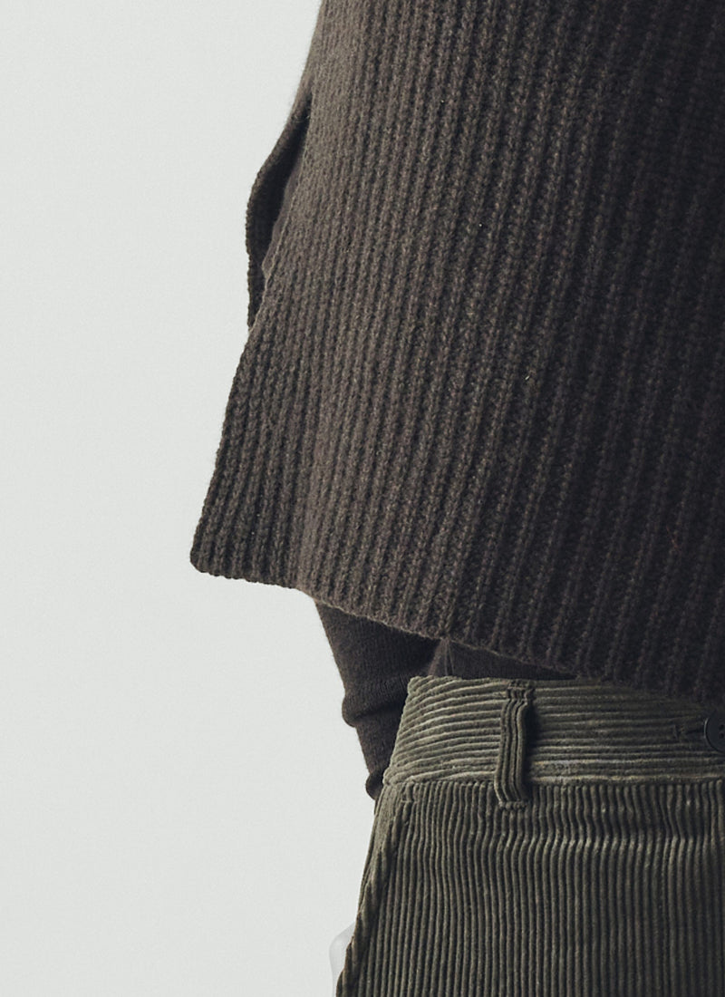 Twisted Seam Cord Pants | Deep Iron