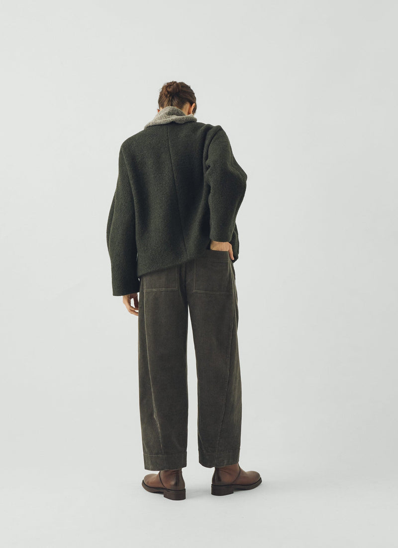 Twisted Seam Cord Pants | Deep Iron