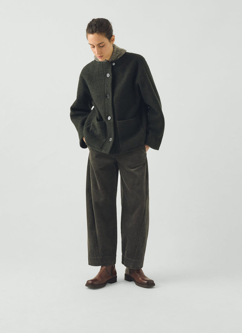 Twisted Seam Cord Pants | Deep Iron