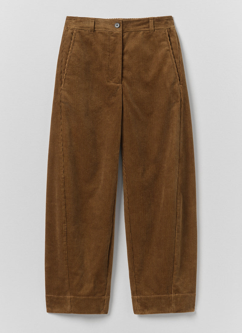 Twisted Seam Cord Pants | Golden Amber