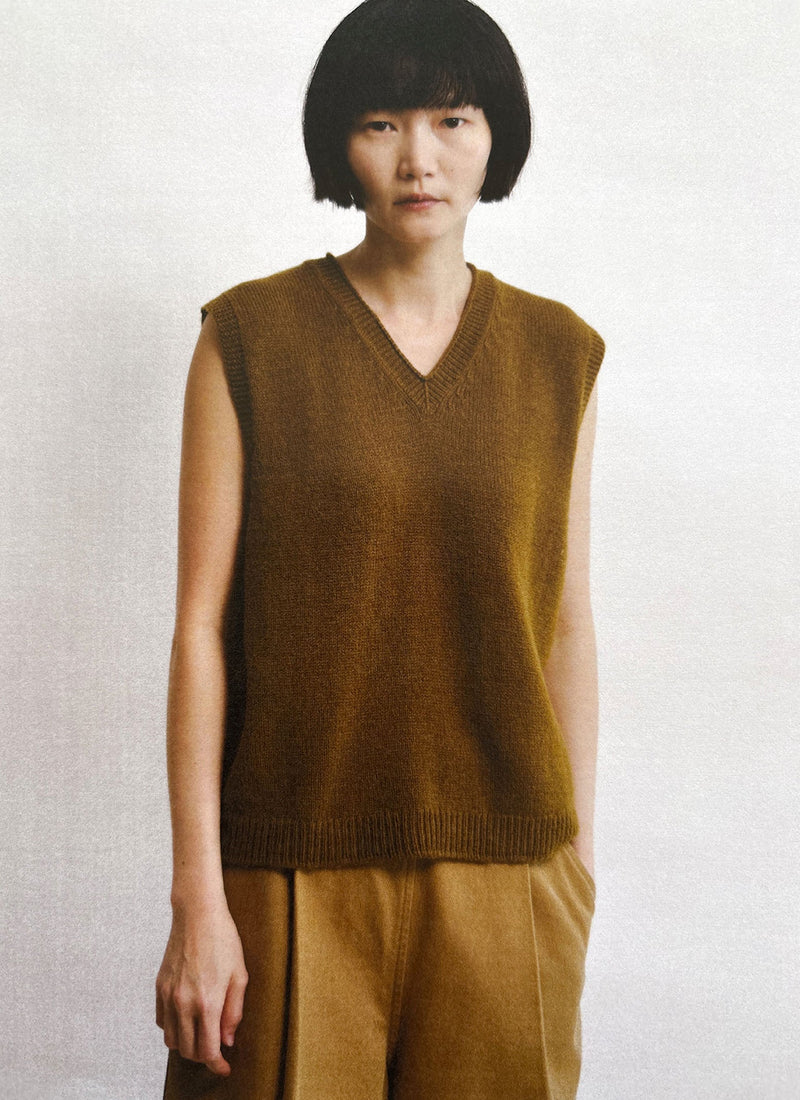 Cotton Pleat Front Pants | Breen