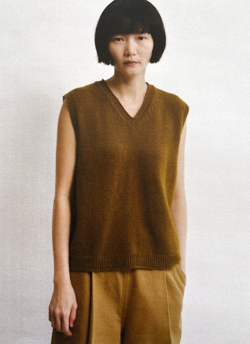 Cotton Pleat Front Pants | Breen