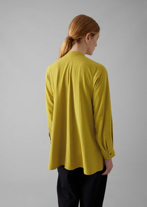 Spun Silk Shirt | Golden Olive