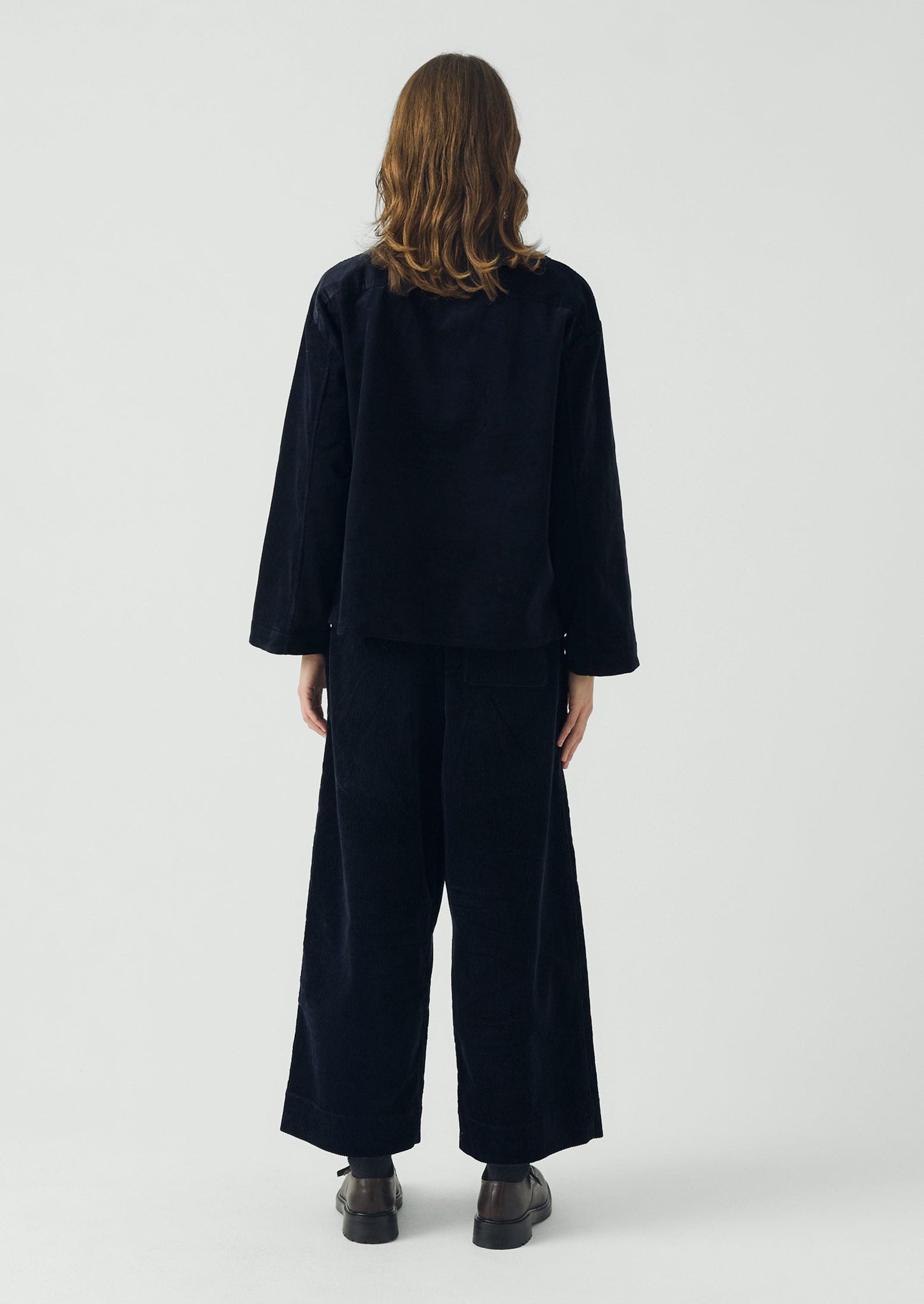 Popover Smock Top | Midnight