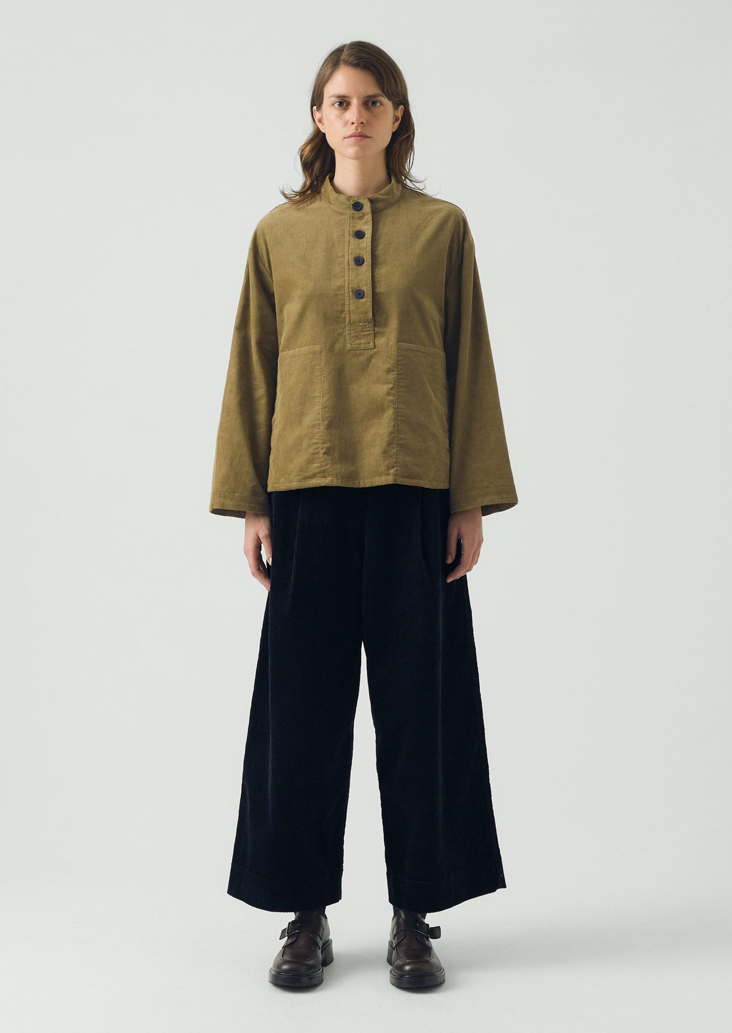 Popover Smock Top | Linden