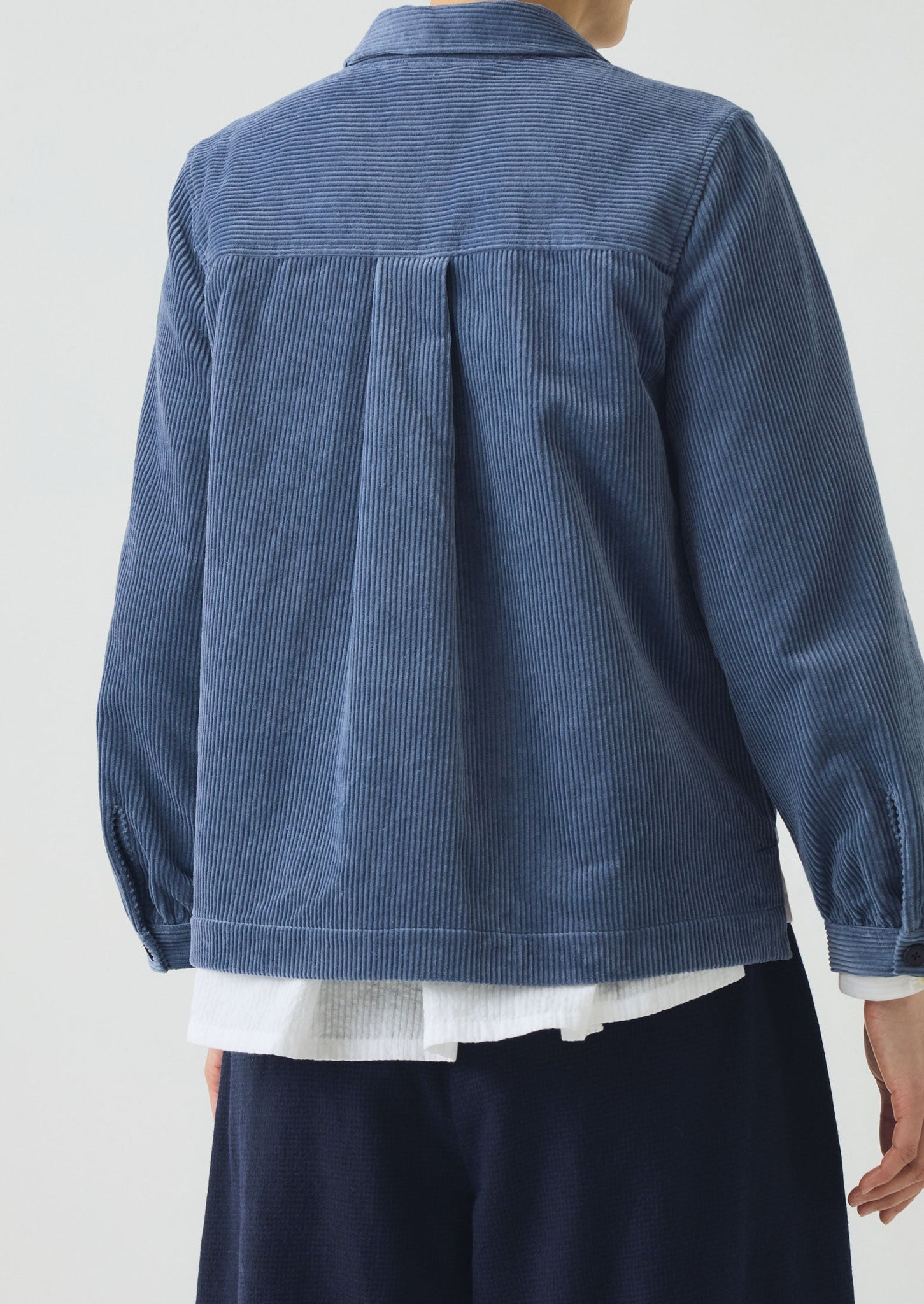 Baya Patch Pocket Organic Cord Shirt | Myrtle