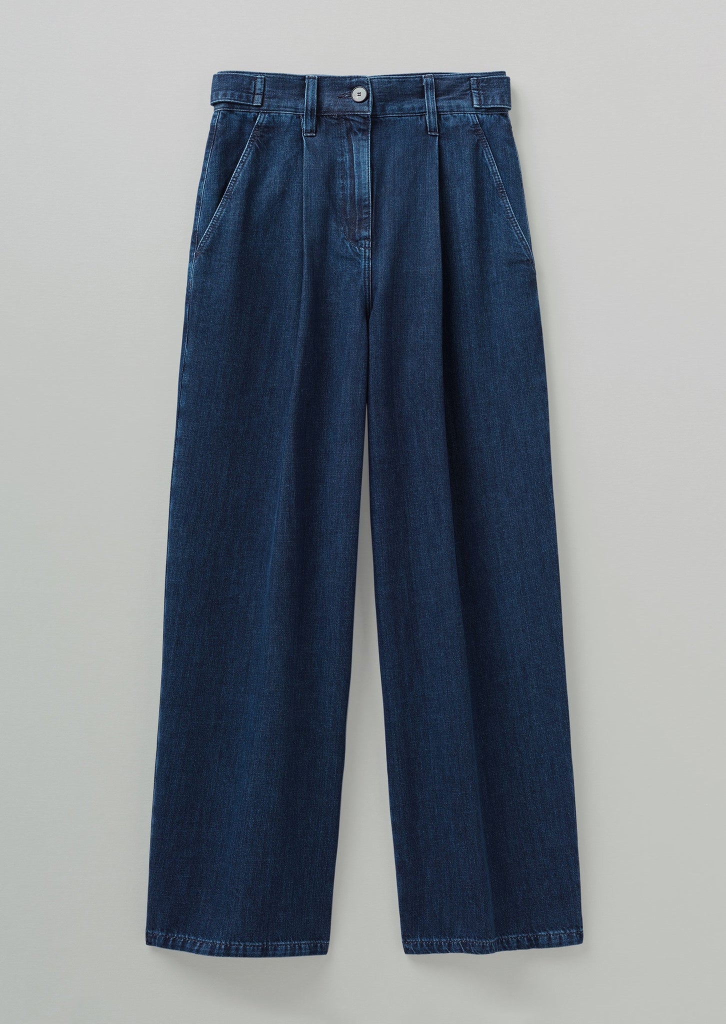 TORAYAEQUIPMENT OVAL WIDE PANTS DENIM | fanes-de-belleville.fr